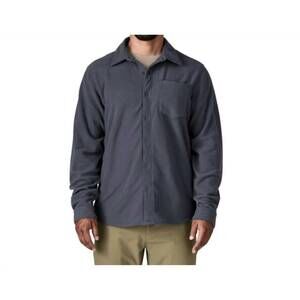 NEW PATAGONIA micro d shirt in smolder blue